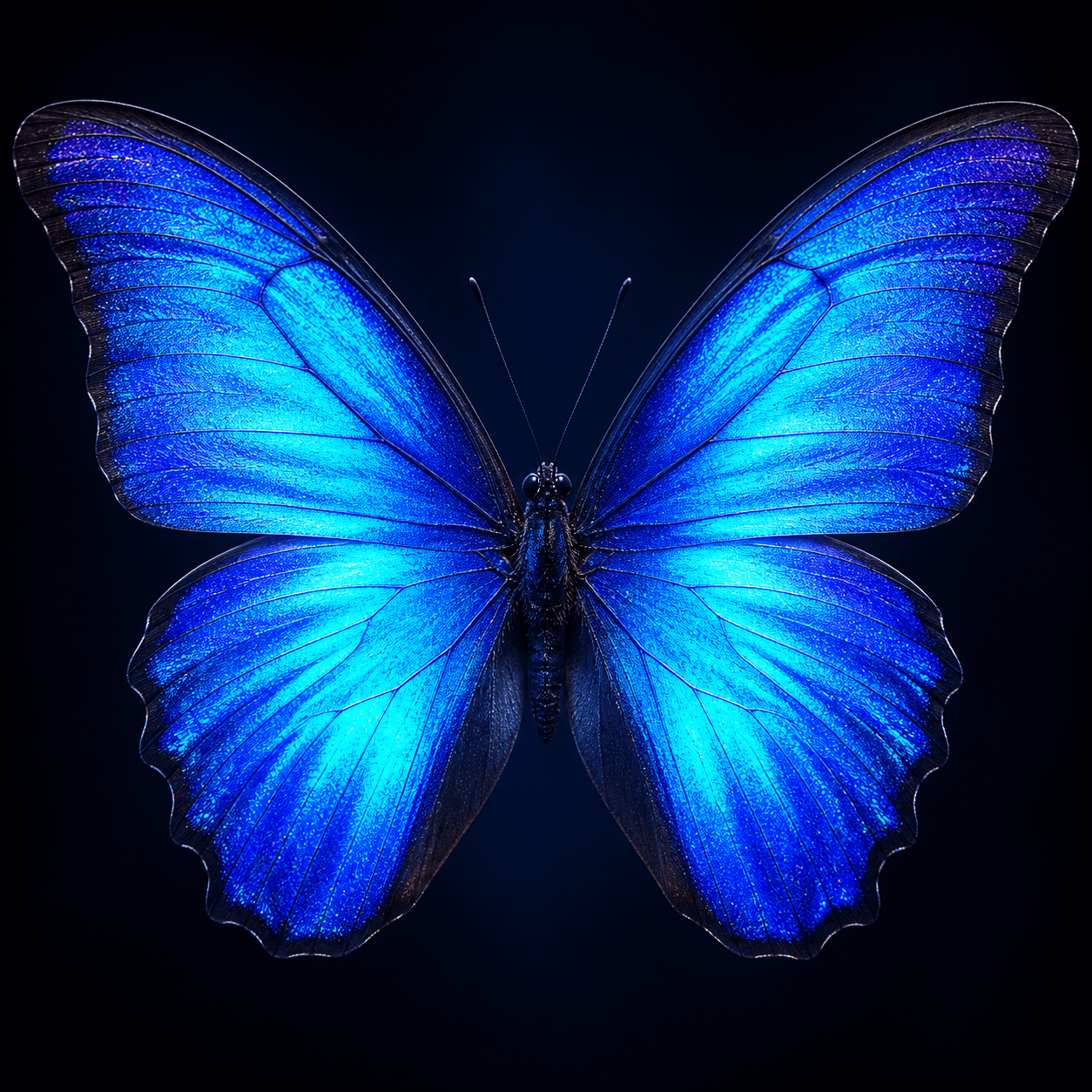 Butterfly motion example